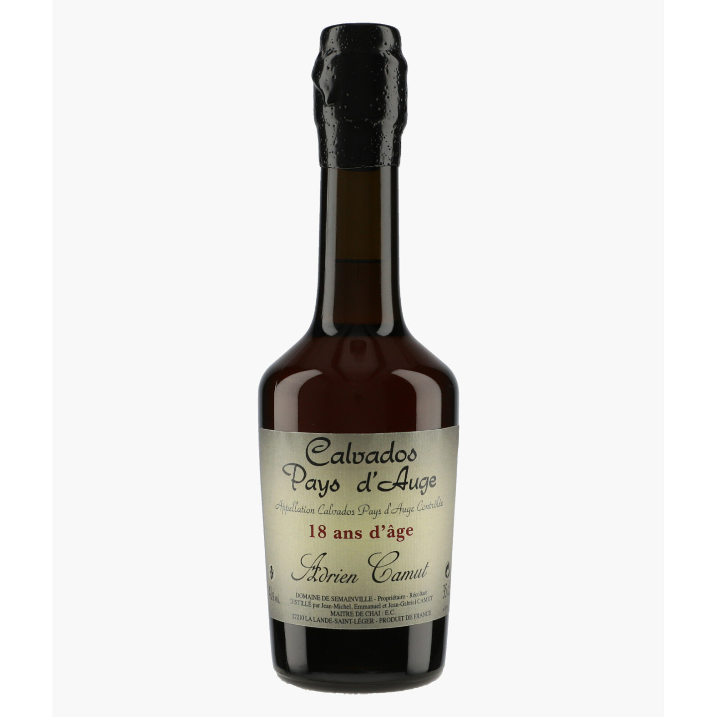 Calvados 18 ans d'Age | CAMUT ADRIEN