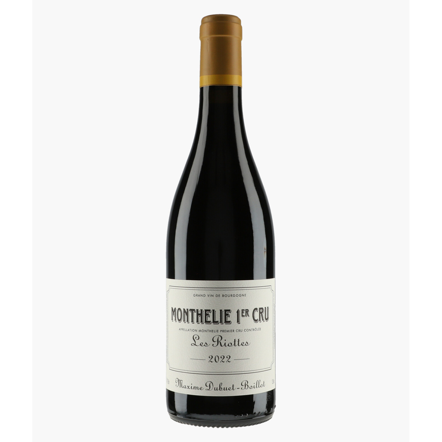 Monthélie 1er Cru Les Riottes 2022 | DUBUET-BOILLOT