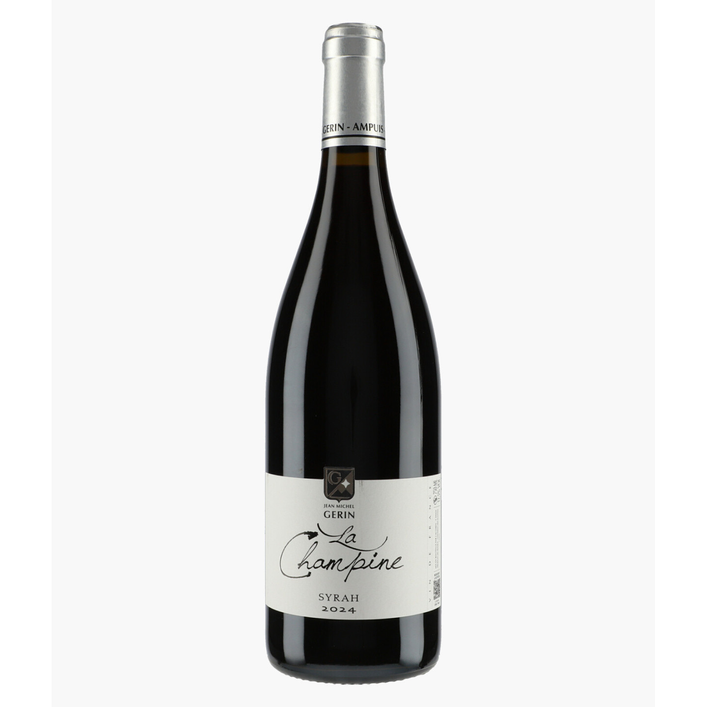 Vin de France Syrah La Champine | GERIN JEAN-MICHEL