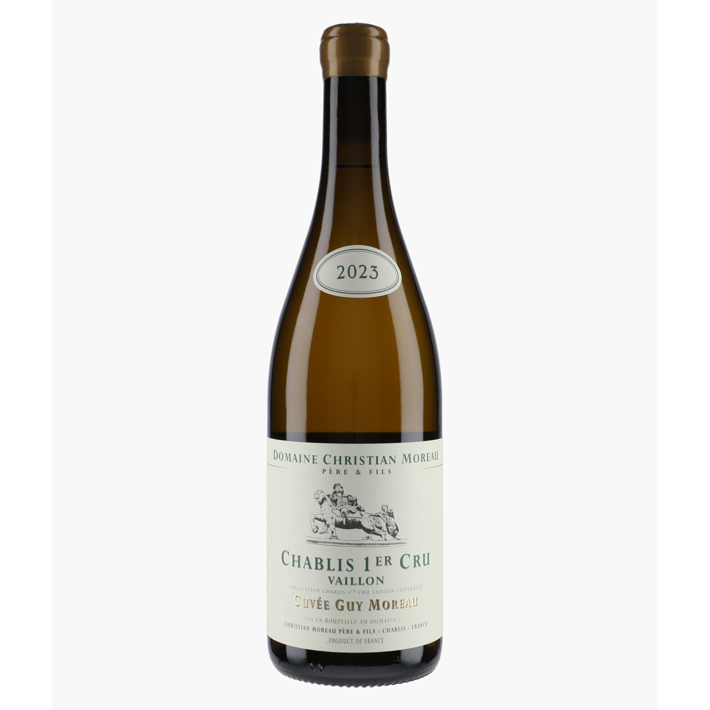 Chablis 1er Cru Vaillon Cuvée Guy Moreau 2023 | MOREAU CHRISTIAN