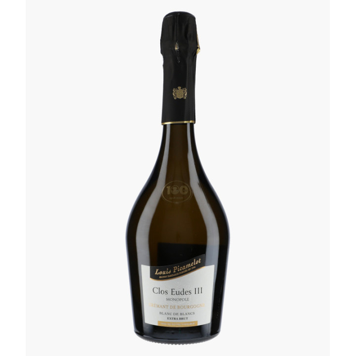 Crémant de Bourgogne Clos Eudes III MONOPOLE Blanc de Blancs Extra-Brut 2022 | PICAMELOT LOUIS