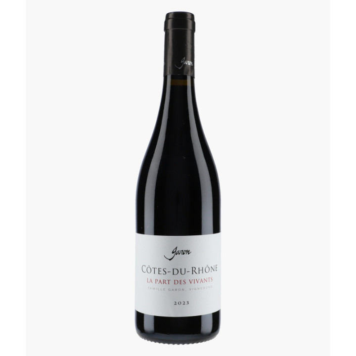 Côtes du Rhône La Part des Vivants | GARON