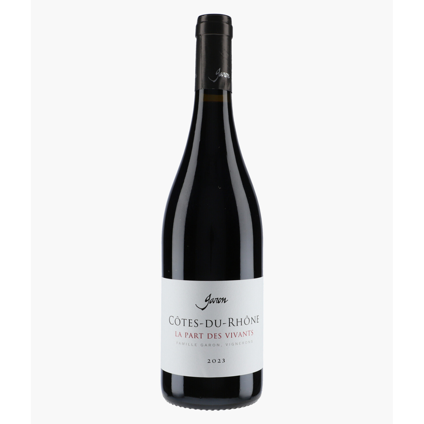 Côtes du Rhône La Part des Vivants | GARON