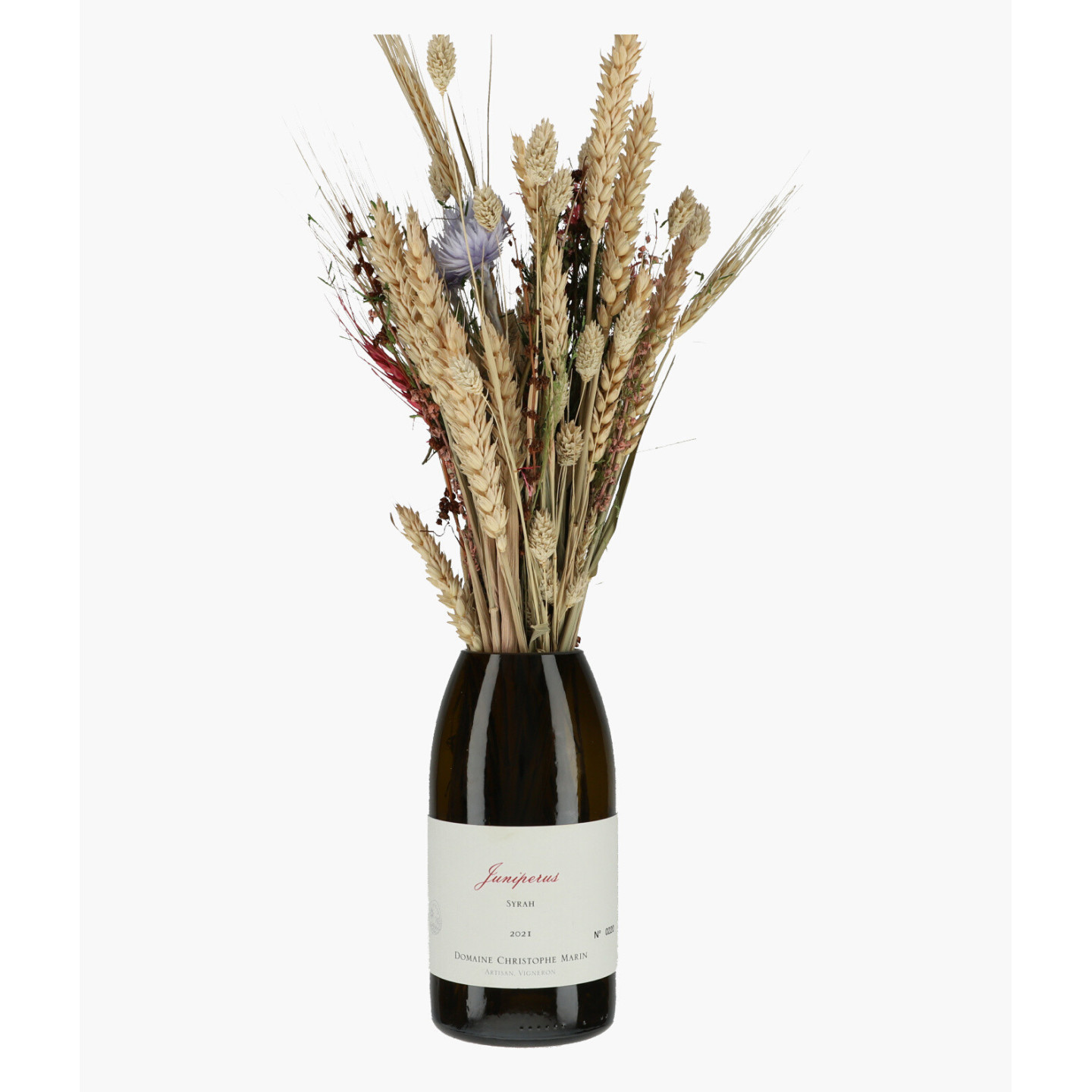 Vase Q de Bouteilles Syrah Juniperus 2021 Christophe Marin | MARIN CHRISTOPHE