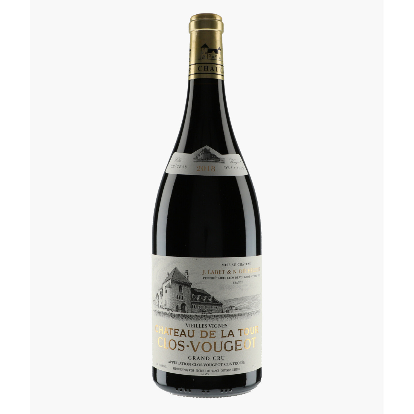 Clos-de-Vougeot Grand Cru Vieilles Vignes 2018 | CHATEAU DE LA TOUR