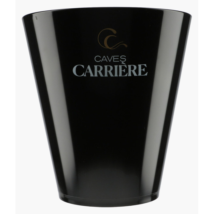 Seau bicolore noir et doré Caves Carrière