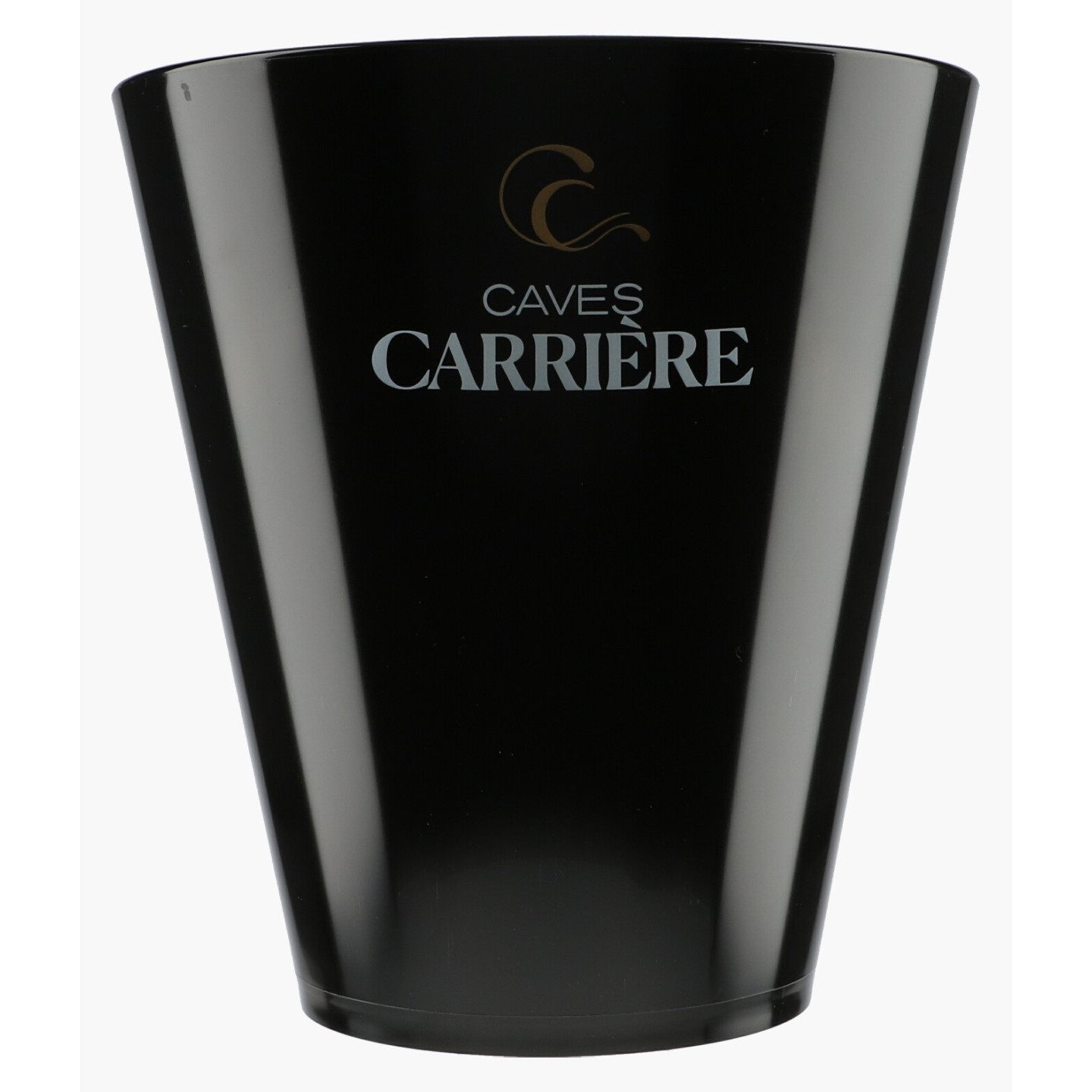 Seau bicolore noir et doré Caves Carrière