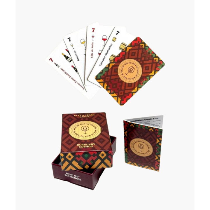 Jeu de cartes Wine Me - Bourgogne