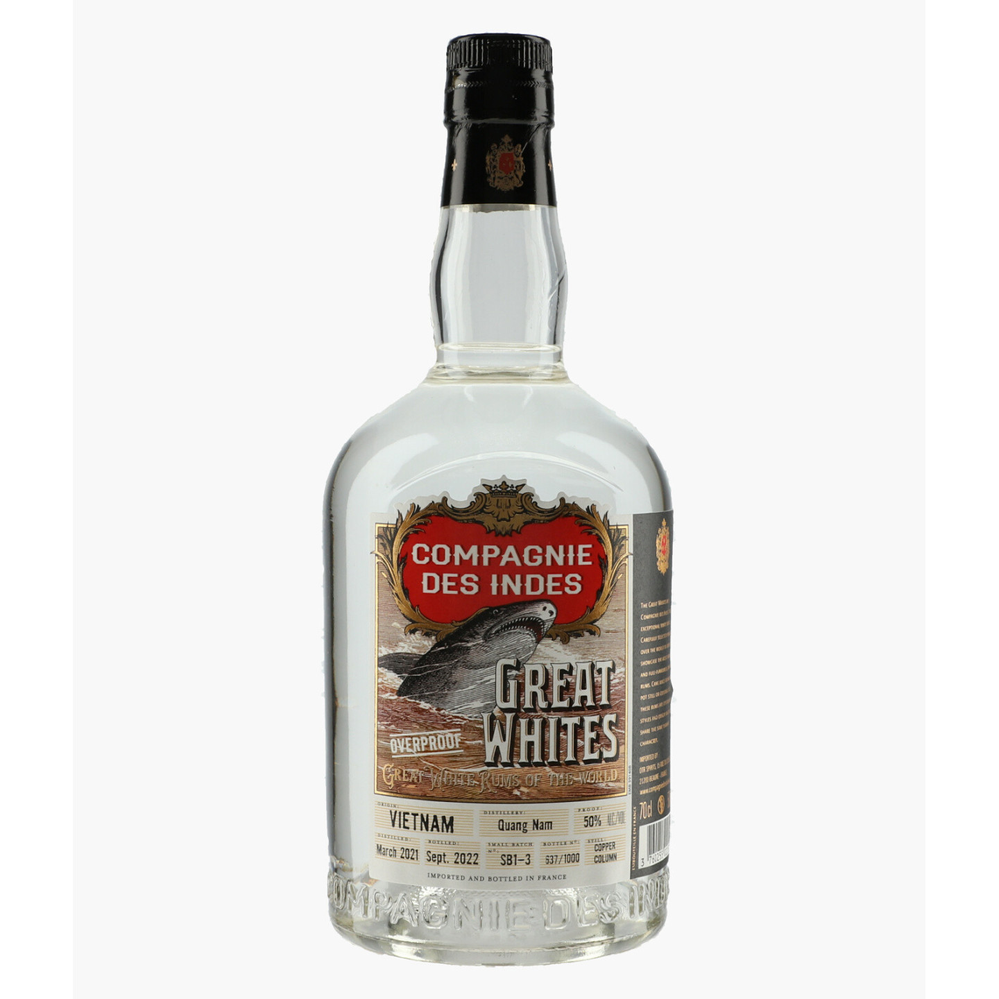 Rhum Blanc Vietnam Quang Nam | LA COMPAGNIE DES INDES