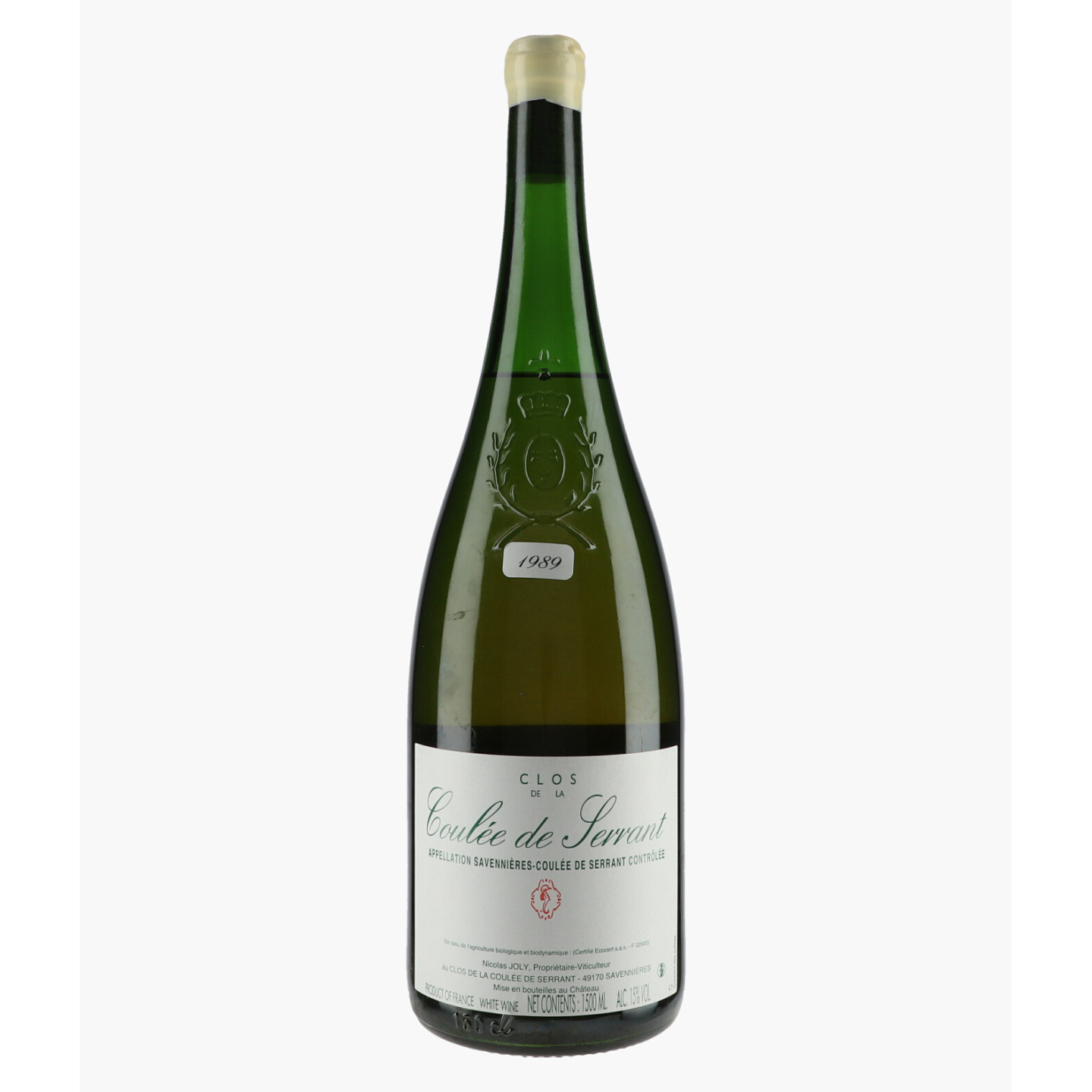 Savennières Clos de la Coulée de Serrant (Ex Domaine 2026) 1989 | JOLY NICOLAS