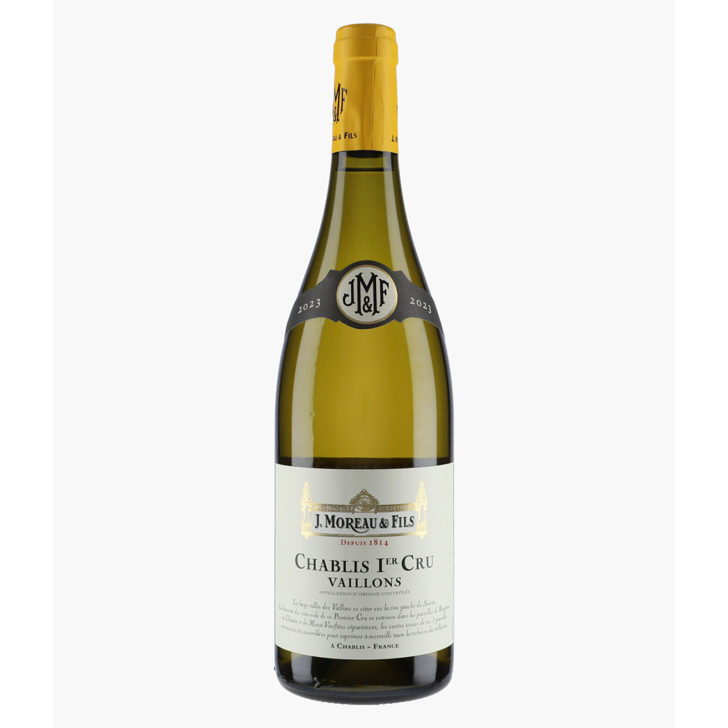Chablis 1er Cru Vaillons 2023 | MOREAU JEAN & FILS