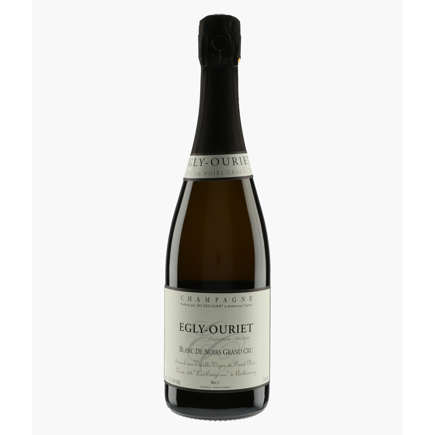 Champagne Grand Cru Les Crayères Blanc de Noirs V.V | EGLY-OURIET