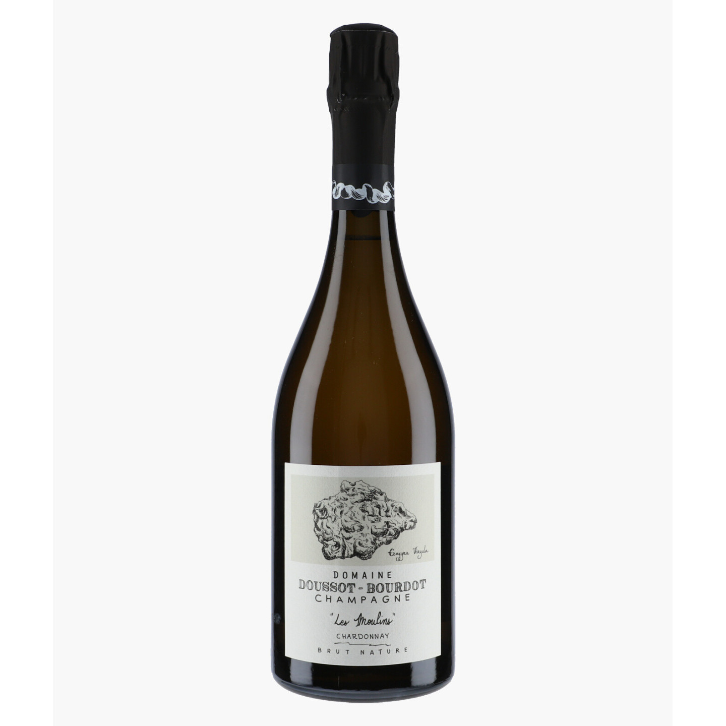 Champagne Les Moulins Chardonnay Brut Nature 2022 | DOUSSOT-BOURDOT