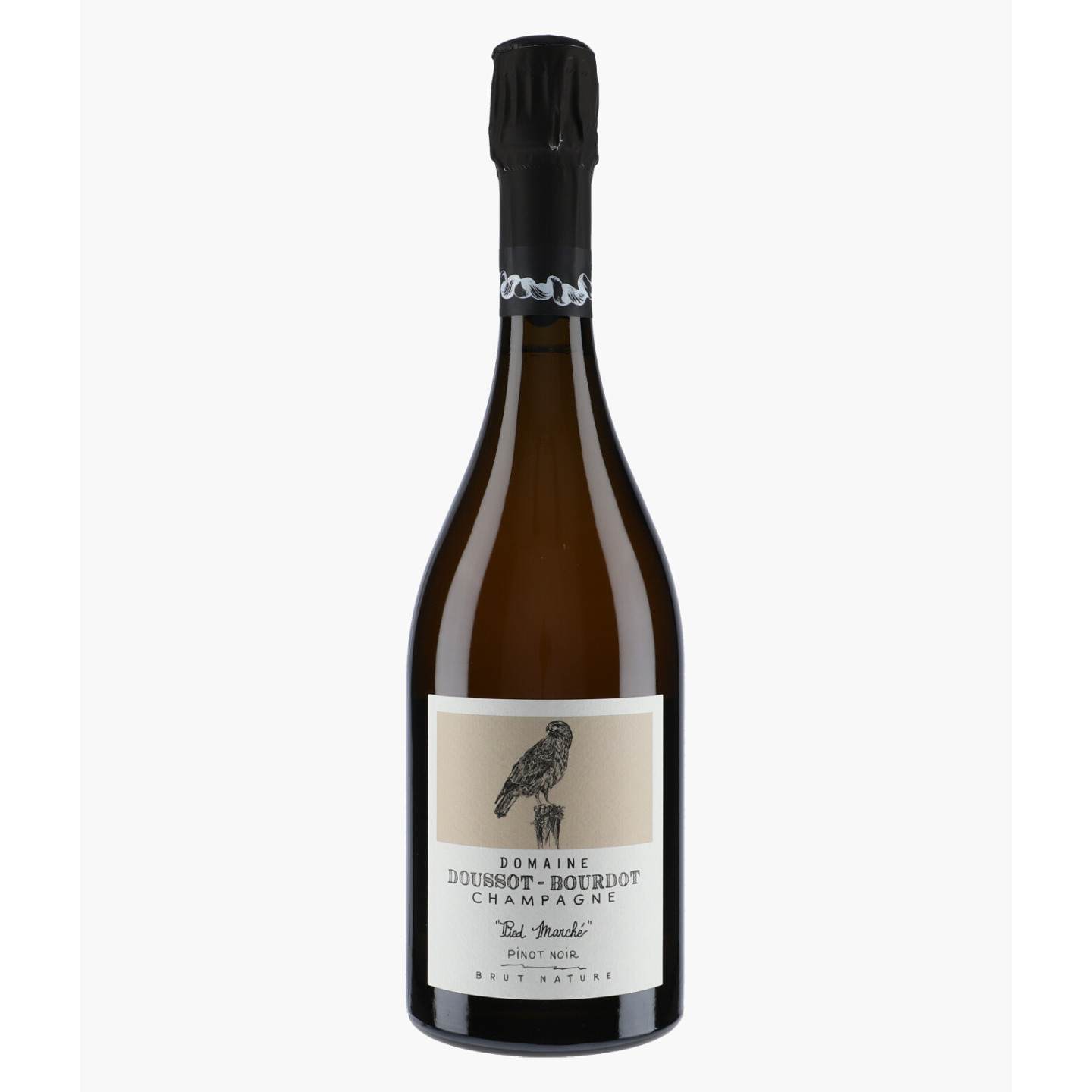 Champagne Pied Marché Pinot Noir Brut Nature 2022 | DOUSSOT-BOURDOT