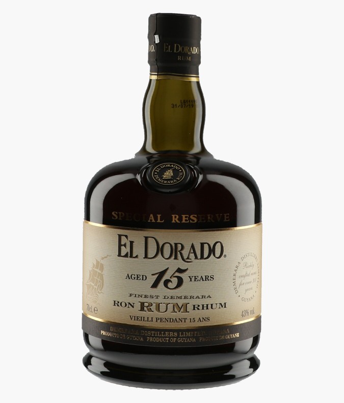 Rum 15 years El Dorado