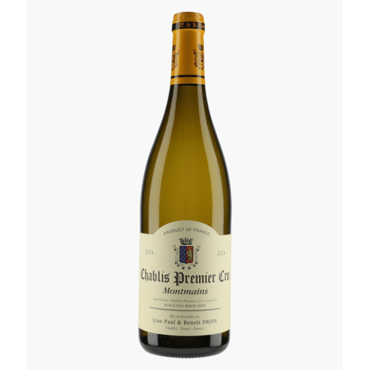 Chablis 1er Cru Montmains 2024 | DROIN JEAN PAUL & BENOIT