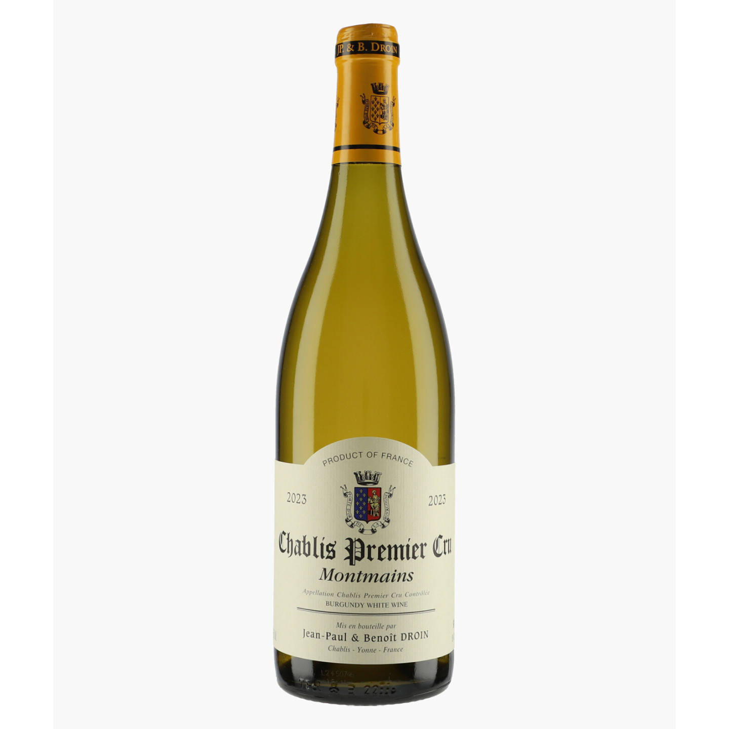 Chablis 1er Cru Montmains 2023 | DROIN JEAN PAUL & BENOIT