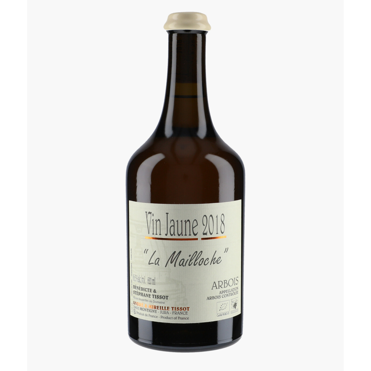 Arbois Vin Jaune La Mailloche 2018 | TISSOT STEPHANE