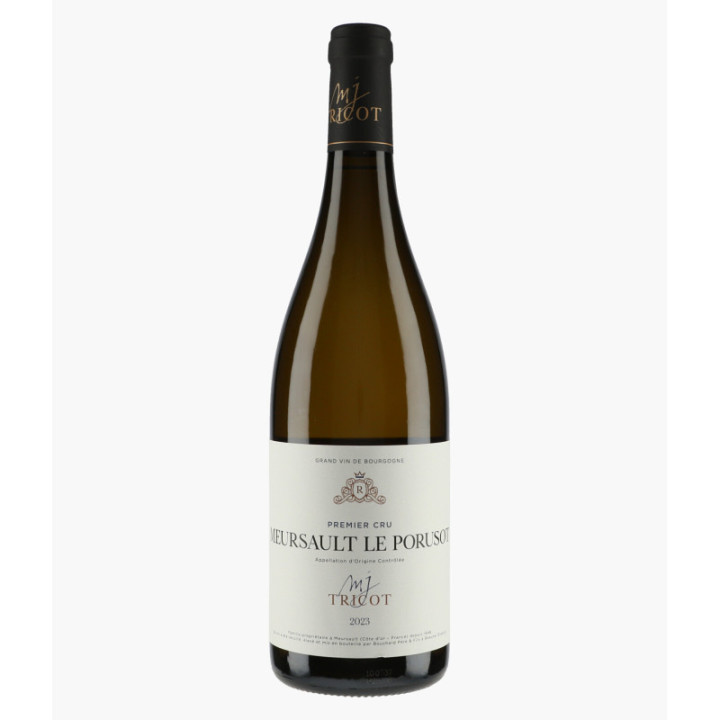 Meursault 1er Cru Le Porusot 2023 | TRICOT M-J