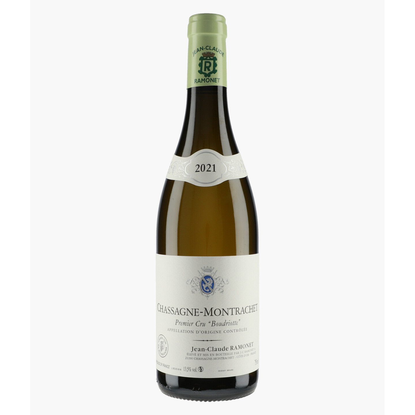 Chassagne-Montrachet 1er Cru Boudriotte 2021 | RAMONET J-C