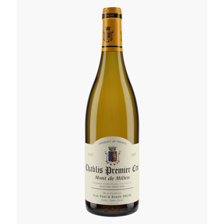 Chablis 1er Cru Mont de Milieu 2025 | DROIN JEAN PAUL & BENOIT