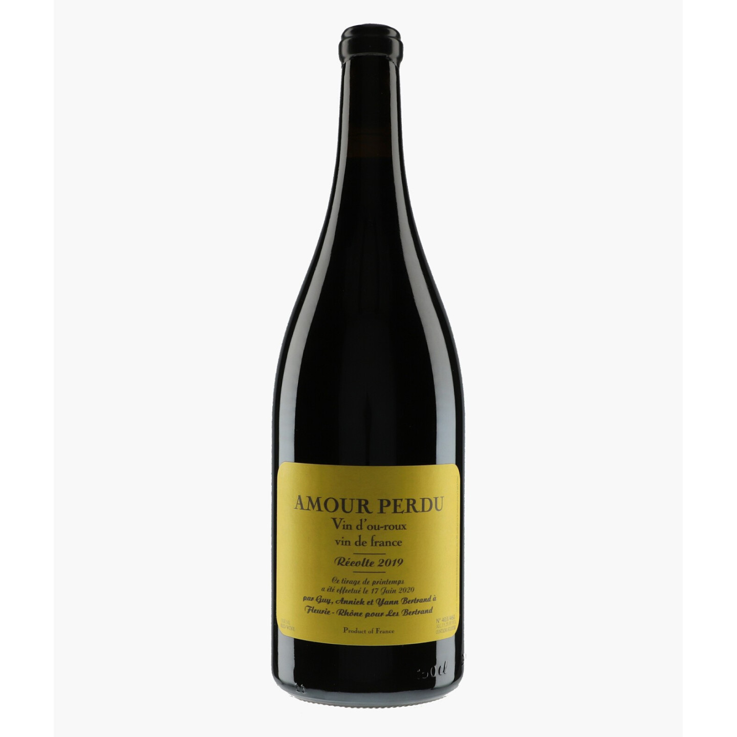 Amour Perdu Vin de France - LES BERTRAND