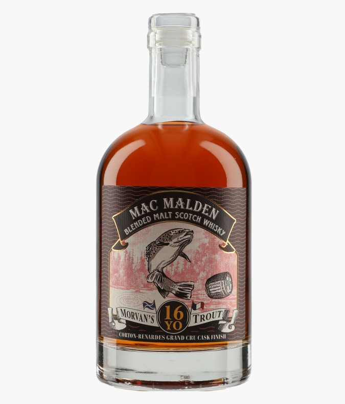 "Morvan's Trout" Blended Malt Scotch Whisky, 16 ans - Accueil "Morvan's Trout" Blended Malt Scotch Whisky, 16 ans - Accueil