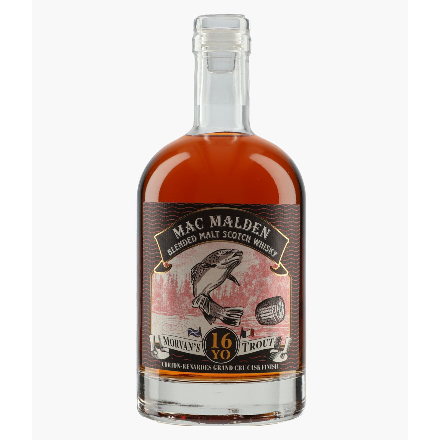 "Morvan's Trout" Blended Malt Scotch Whisky, 16 ans - Accueil